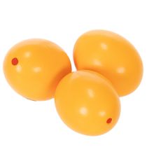 tételeket Húsvéti tojások, igazi tyúktojások, tökéletesek kreatív barkácsoláshoz és húsvéti kézműveskedéshez, 5 cm, 10 darab