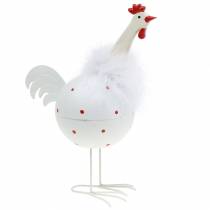 tételeket Csirke fehér pöttyökkel 21cm