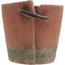 tételeket Beton virágcserép ültető terrakotta cserép Ø13cm H13cm