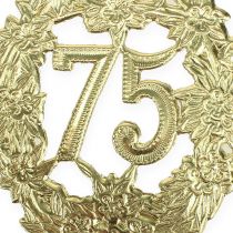 tételeket Jubileumi szám 75 Ø8cm 10db