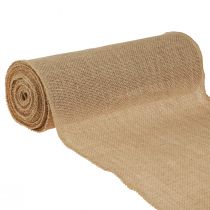 tételeket Juta szalag natúr asztali futószalag asztali szalag juta edényszalag 30cm 9m