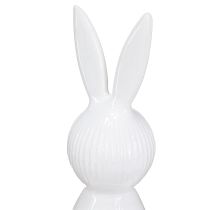 tételeket Egyszerű nyúlfigura, mint dekorációs tárgy modern tavaszi virágkompozíciókhoz, 22 cm, 2 darab