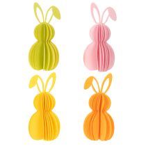 tételeket Dekoratív filc nyúlfigura tavaszi dekorációhoz, 20cm, 4 darabos