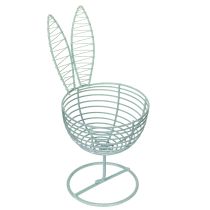 tételeket Drótból készült nyúl, mint nyitott dekorációs tárgy modern tavaszi és húsvéti ötletekhez, 16 cm, 3 darab