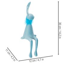 tételeket Dekoratív Nyuszi Aranyos Húsvéti Dekoráció Polcra Ablakpárkányra 36cm 2db