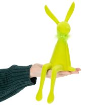 tételeket Húsvéti nyuszi polcra helyezhető dekoratív figura ünnepi tavaszi dekorációhoz a házban 36cm 2db
