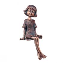 tételeket Edge ülőgarnitúra ülő lány figura bronz 52cm