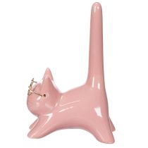 tételeket Macska Dekoratív Figura, Ideális Dekoráció Hálószobába És Fürdőszobába, 14cm, 2 Darab