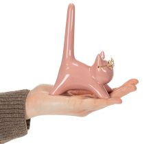 tételeket Macska Dekoratív Figura, Ideális Dekoráció Hálószobába És Fürdőszobába, 14cm, 2 Darab