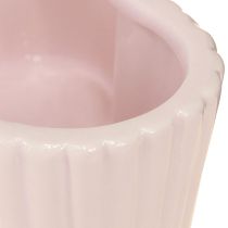 tételeket Kerámia dekoratív szívek pasztell zöld rózsaszín 11×10×6cm 4 db