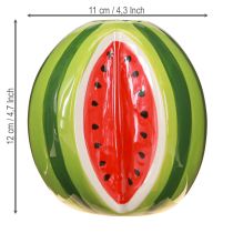 tételeket Kerámia váza görögdinnye dekoratív kerámia váza H12cm