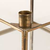 tételeket Gyertyatartó Adventi tükör arany töltéshez 15×15×10,5cm