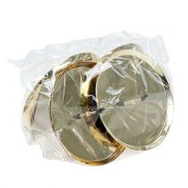 tételeket Mécsestartó arany Ø10cm 4 db