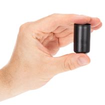 tételeket Kerek mágneses gyertyatartó, matt fekete, 25 mm-es kúpos gyertyákhoz, 4 darab