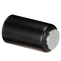 tételeket Kerek mágneses gyertyatartó, matt fekete, 25 mm-es kúpos gyertyákhoz, 4 darab
