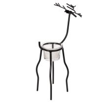 tételeket Rénszarvas gyertyatartó mécsessel, 28cm