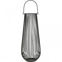 tételeket Gyertyatartó fekete díszlámpás fogantyúval Ø22cm H52cm