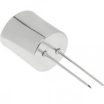 tételeket Gyertyatartó ezüst gyertyatartó ragasztásához Ø5cm 4 db