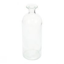 tételeket Gyertyatartó díszüvegek mini vázák üvegtiszta H19,5cm 6db