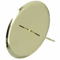 tételeket Gyertyatartó arany Ø6cm 4 db