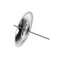 tételeket Gyertyatartó tövisezüsttel Ø5cm 36 db