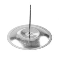 tételeket Ezüst tövises gyertyatartó Ø8cm 16 db