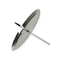 tételeket Gyertyatartó ezüst Ø10cm 4 db