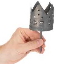 tételeket Ház alakú mécsestartók tüskével, oszlopgyertyákhoz, 6 cm, 2 darab