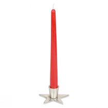 tételeket Gyertyatartó ezüst pálca gyertyatartó csillag 8x8x4,5cm 4db