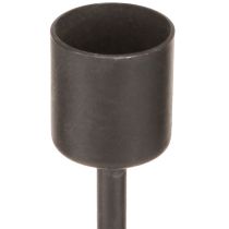 tételeket Fém gyertyatartó antikbarna, M16cm, 2db