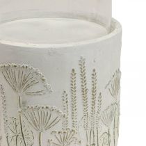 tételeket Gyertyatartó lámpás üveg talppal Ø17cm H32cm