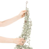 tételeket Műfenyőtobozokkal és tűlevelű ágakkal díszített, 185 cm-es girland