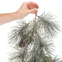 tételeket Mesterséges fenyőgirland tobozokkal