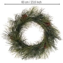 tételeket Műfenyőág koszorú tobozokkal 60 cm