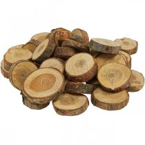 Fa korongok deco permetező fa fenyő kerek Ø2-3cm 500g