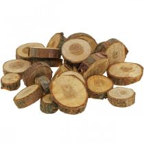 Fa korongok deco permetező fa fenyő kerek Ø3-4cm 500g