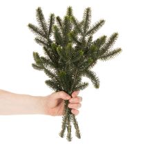 tételeket Műfenyőág asztaldíszítéshez és kompozíciókhoz, 45 cm, 3 darab