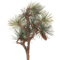 tételeket Műfenyőág tobozokkal, nappali dekoráció, 93cm