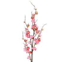 tételeket Cseresznyevirág ág dekoráció mesterséges ág sötét rózsaszín 96cm 2db