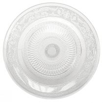 tételeket Klasszikus üveg tortalap lábon - Elegáns minden ünnepséghez Ø 20cm