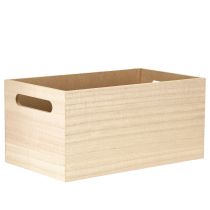 tételeket Kis fadoboz fadoboz virág pillangó 30x18cm