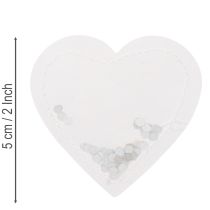 tételeket Konfetti szív 5cm 24 db