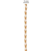 tételeket Ajándékszalag, kétszínű zsinór, 3 mm, 20 m