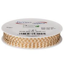 tételeket Ajándékszalag, kétszínű zsinór, 3 mm, 20 m