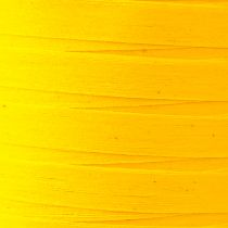 tételeket Göndör szalag, ajándék szalag, sárga pamut, 10mm, 100m, fenntartható