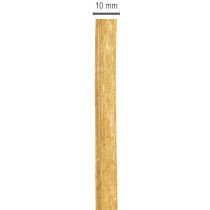 tételeket Barna ajándék szalag, göndör szalag, fenntartható kézműves kellékek, 10mm x 100cm