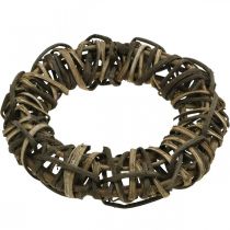 tételeket Szőlőkoszorú Ø30cm Természetes ajtókoszorú Dekoratív koszorú Fűzfa Kiváló minőségű Kézzel készített