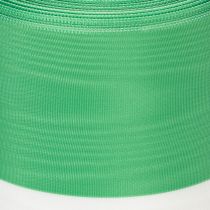 tételeket Moiré koszorú szalag 125 mm x 25 m zöld és fehér színben, taft szőtt szalag, nemzeti szalag, díszszalag