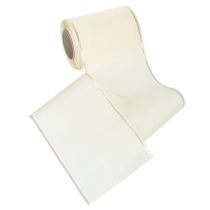 tételeket Krémszínű koszorú szalag arany szegéllyel, szuperszatin, 125 mm széles, 25 m hosszú - Vízálló, ideális számítógépes nyomtatáshoz és környezetbarát
