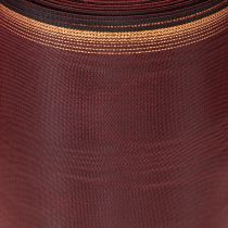 tételeket Koszorú szalag Moiré 150mm Bordeaux taft szalag díszítés
